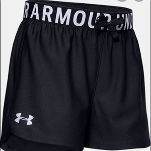 Black under armor shorts